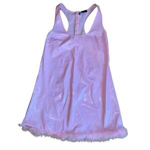 Urban Outfitters Out From Under Pink Party Mini Dress - Size Large